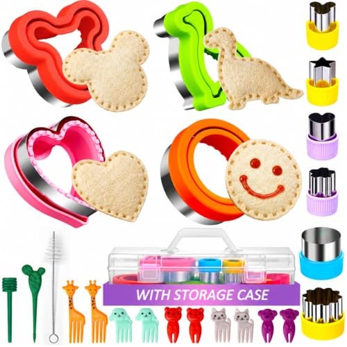 Sandwich cutter and sealer - and,