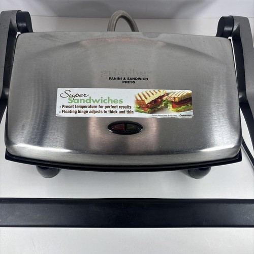 Cuisinart griddler panini - cuisinart,