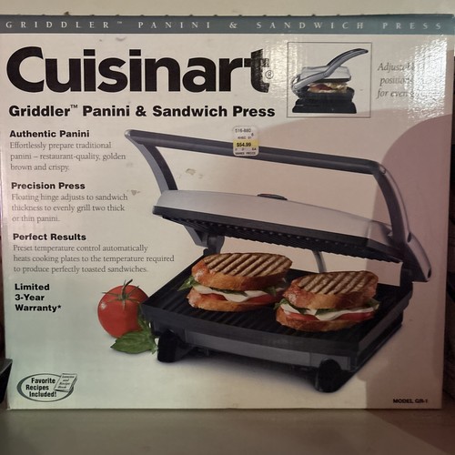 Cuisinart griddler panini and - griddler,